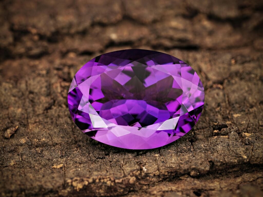 an amethyst gemstone