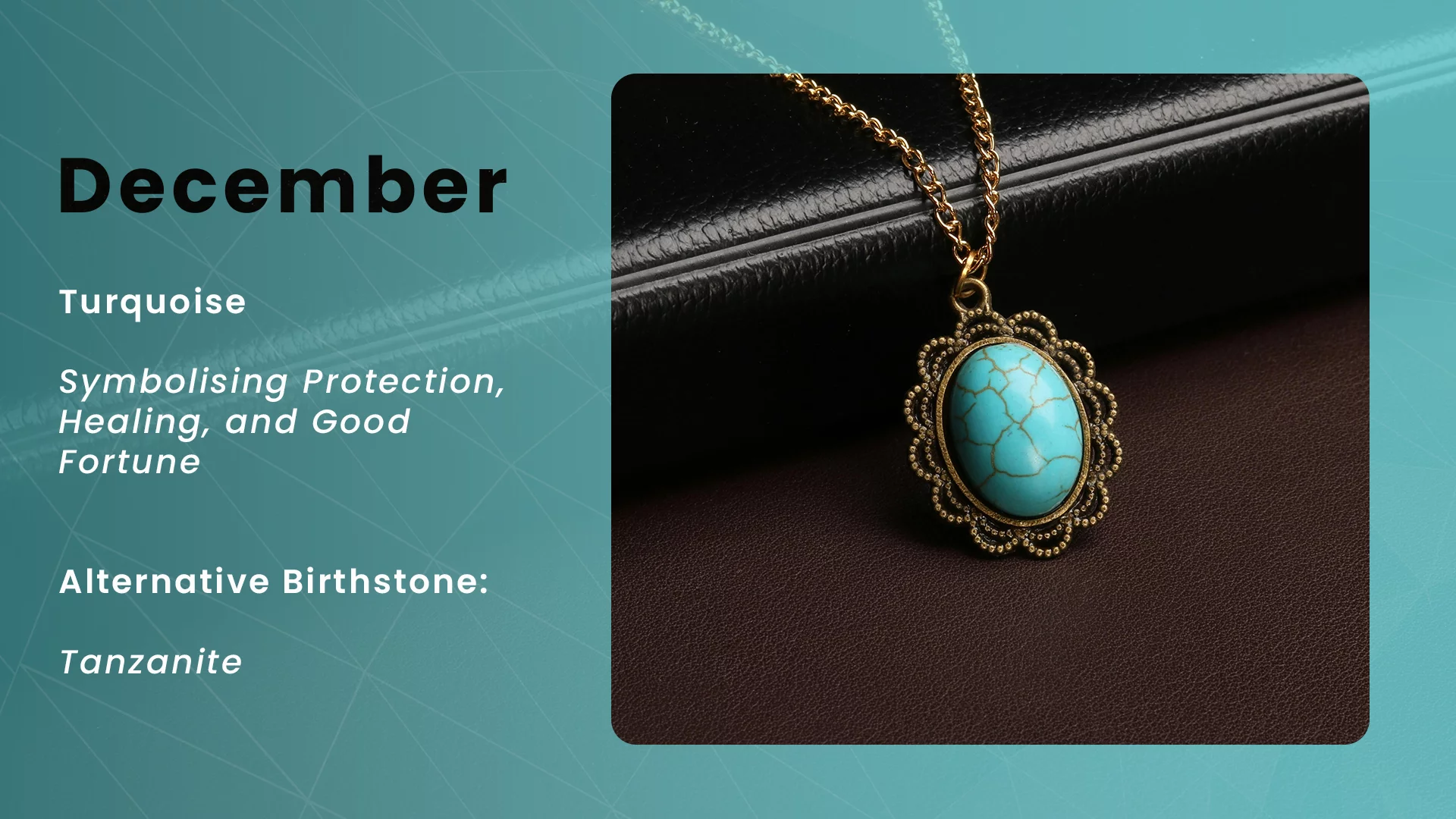Birthstone information for December