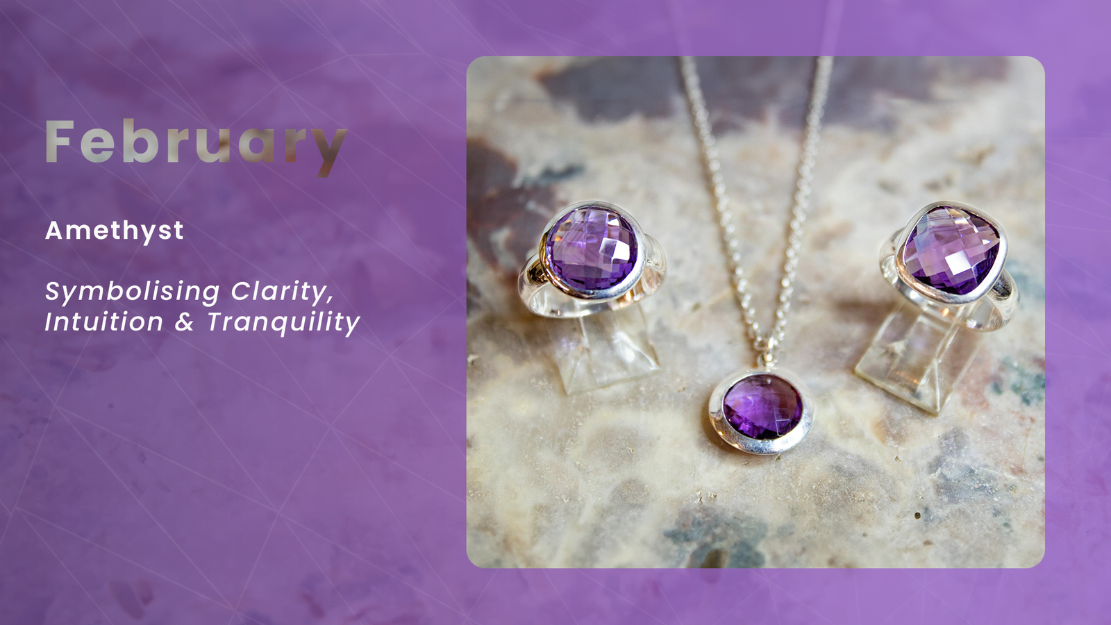 Birthstone information for February