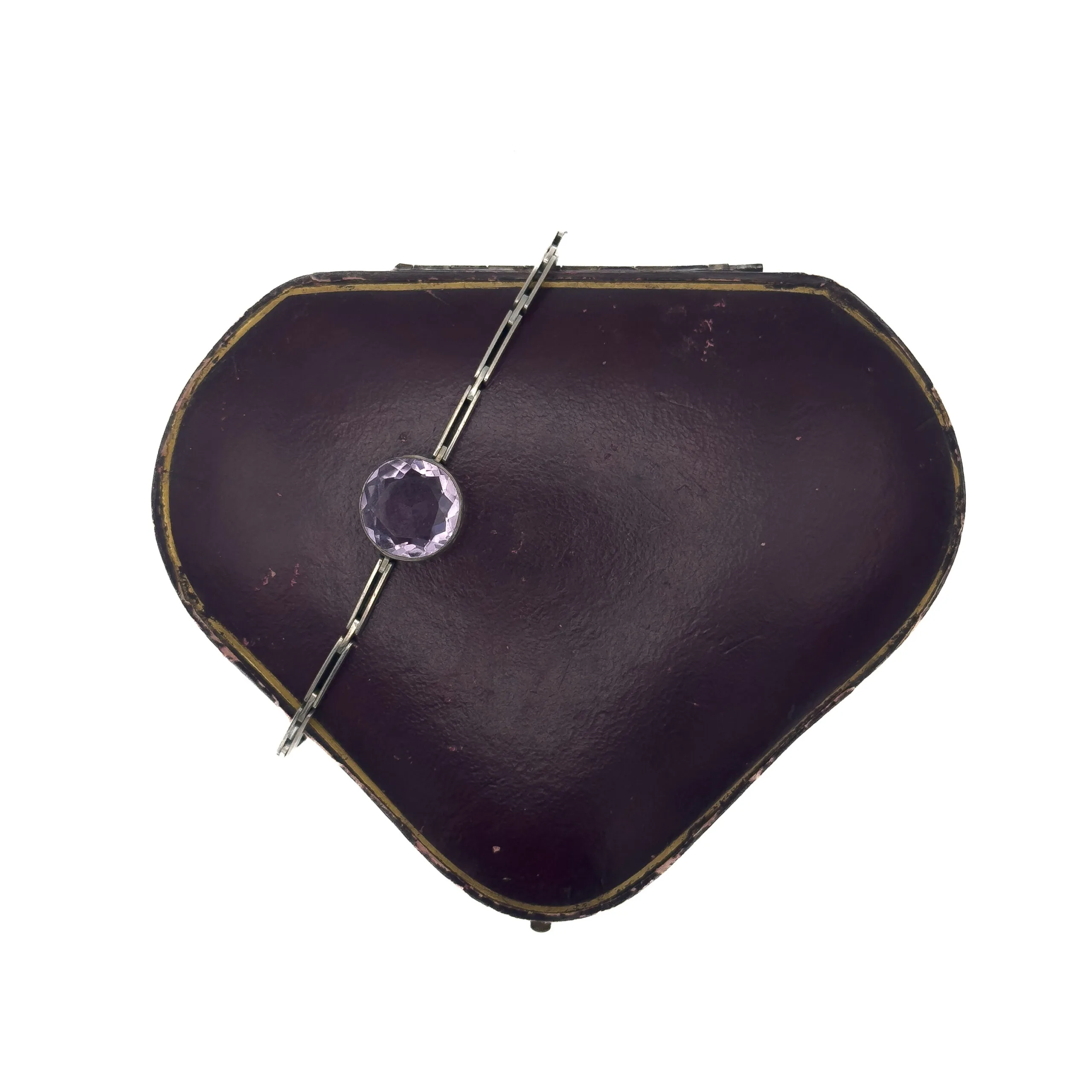 Amethyst Silver Bracelet