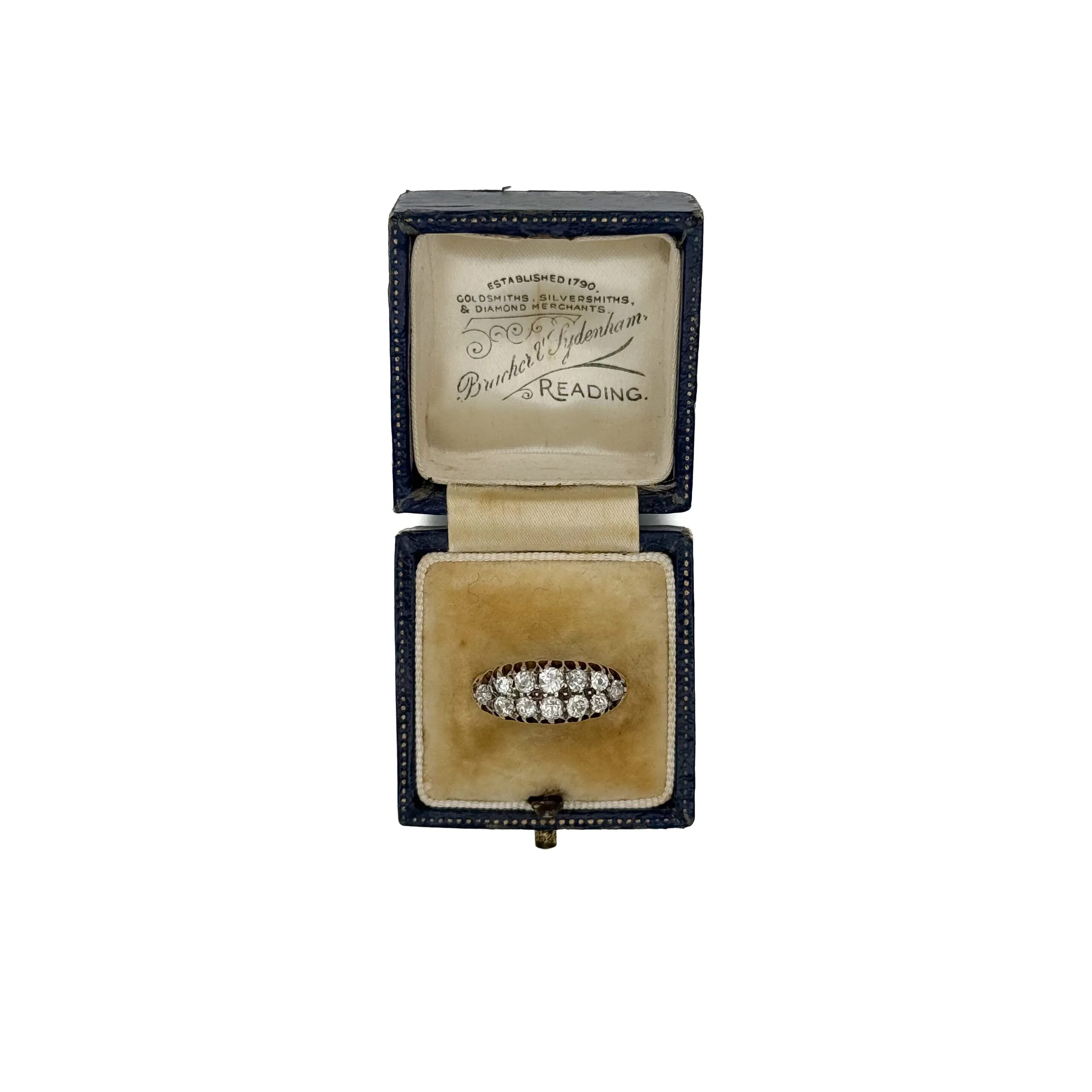 Diamond 2 Row Ring - Image 3