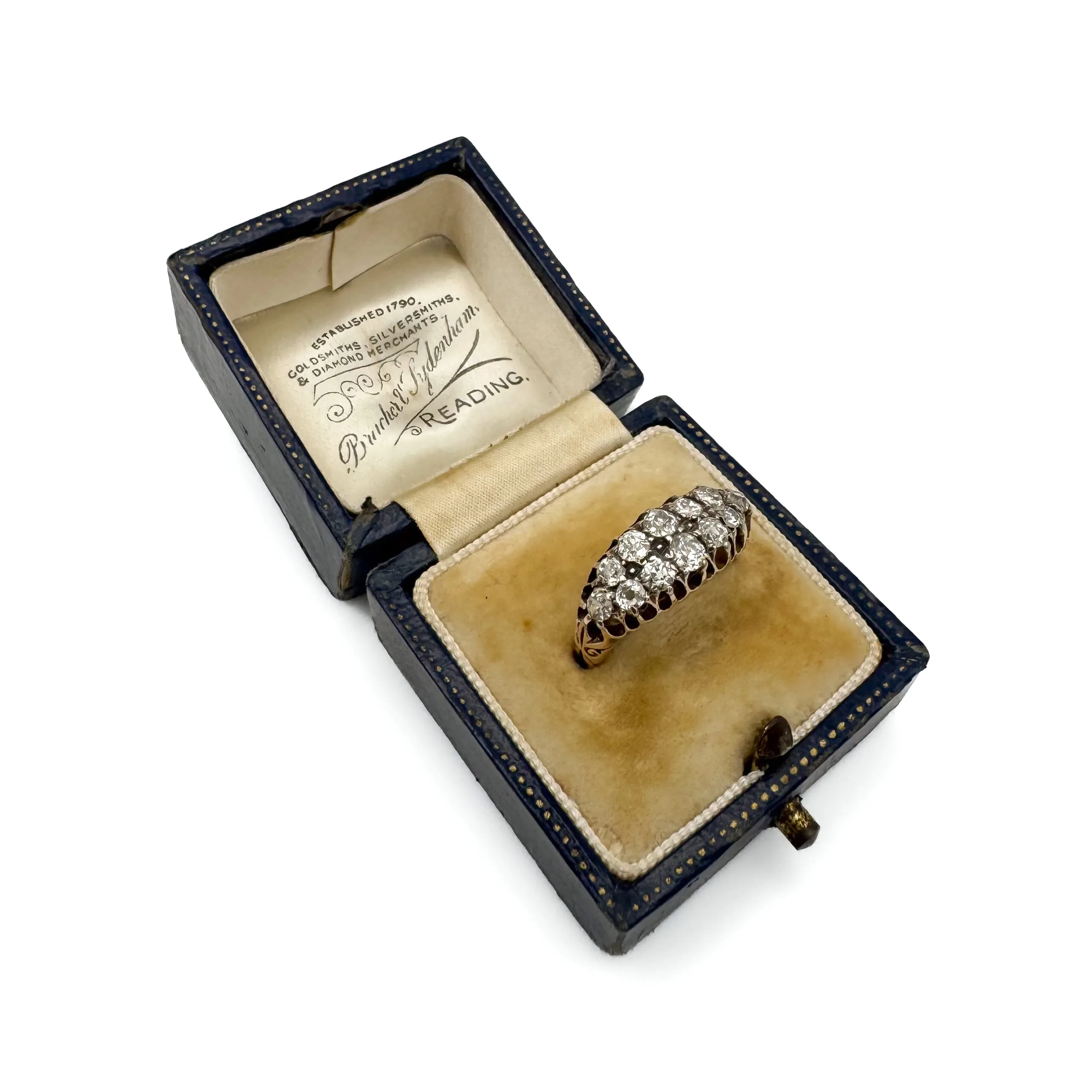Diamond 2 Row Ring