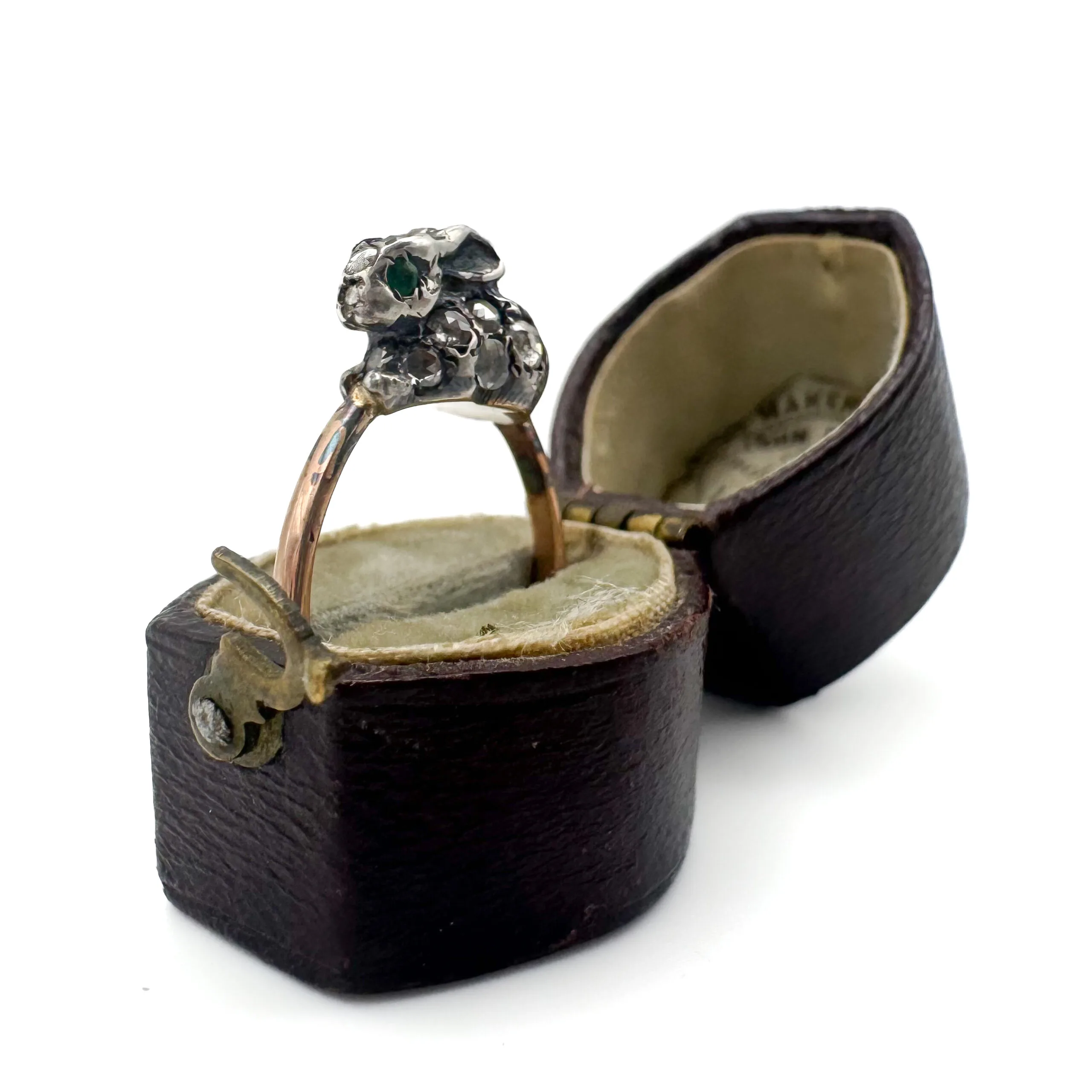 Diamond & Emerald Rabbit Ring