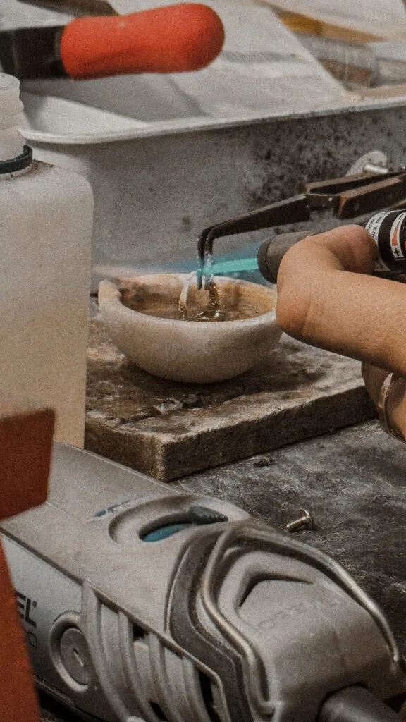 reuben repairing a ring