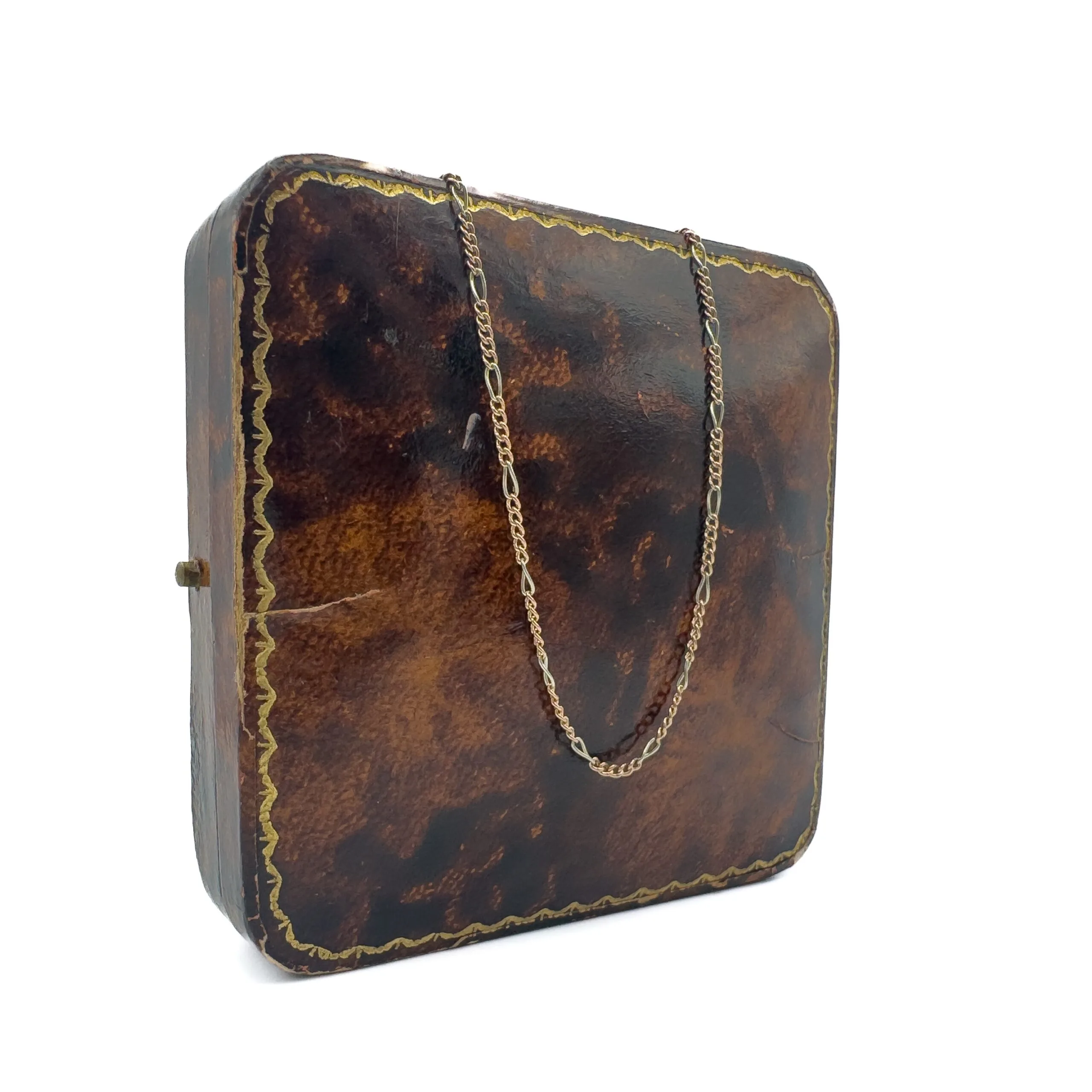 Vintage 9ct Gold Bi-Colour Chain
