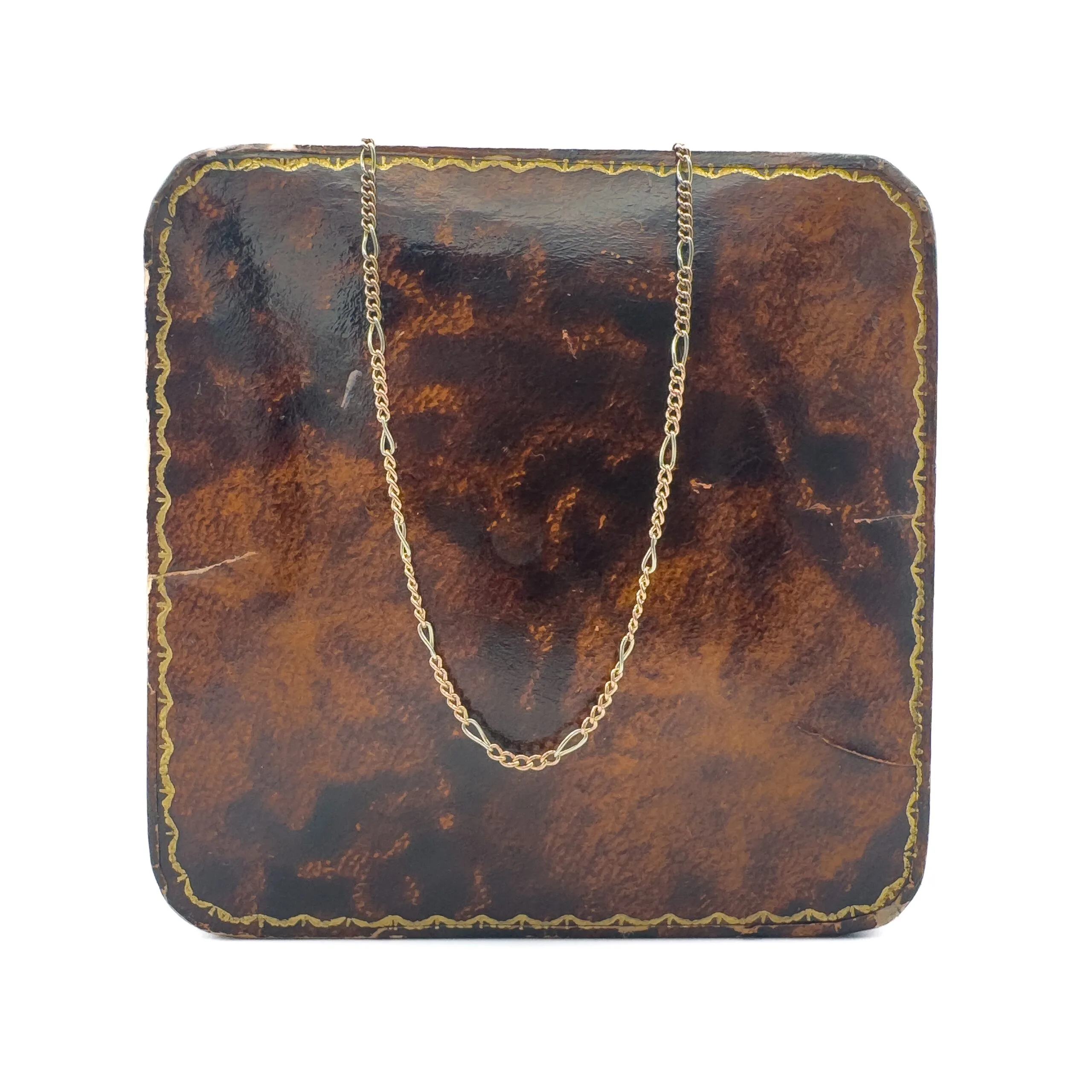 Vintage 9ct Gold Bi-Colour Chain - Image 3