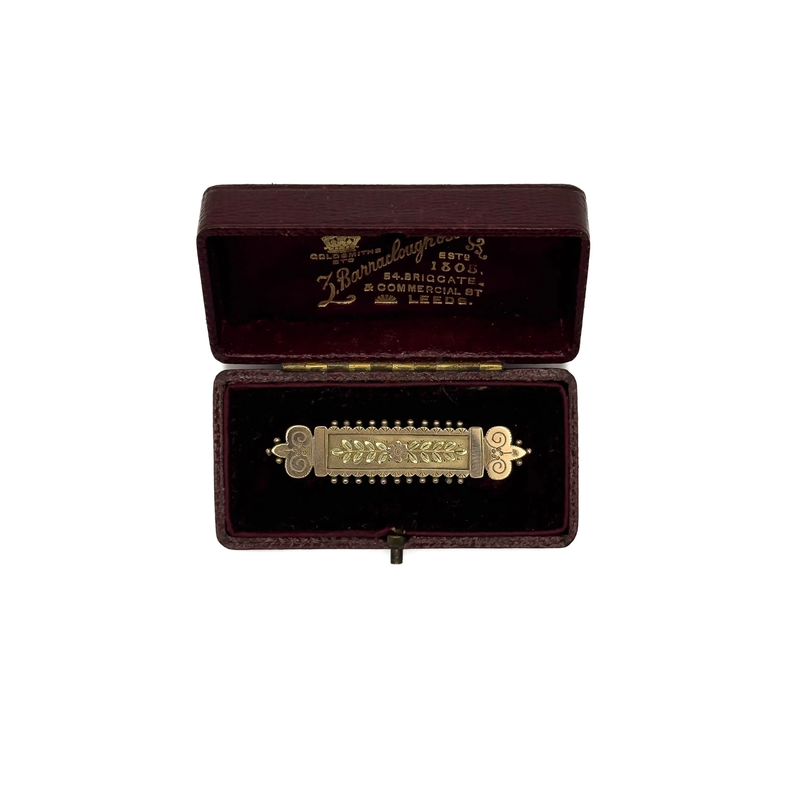 Antique 9ct Gold Brooch - 1890 - Image 5