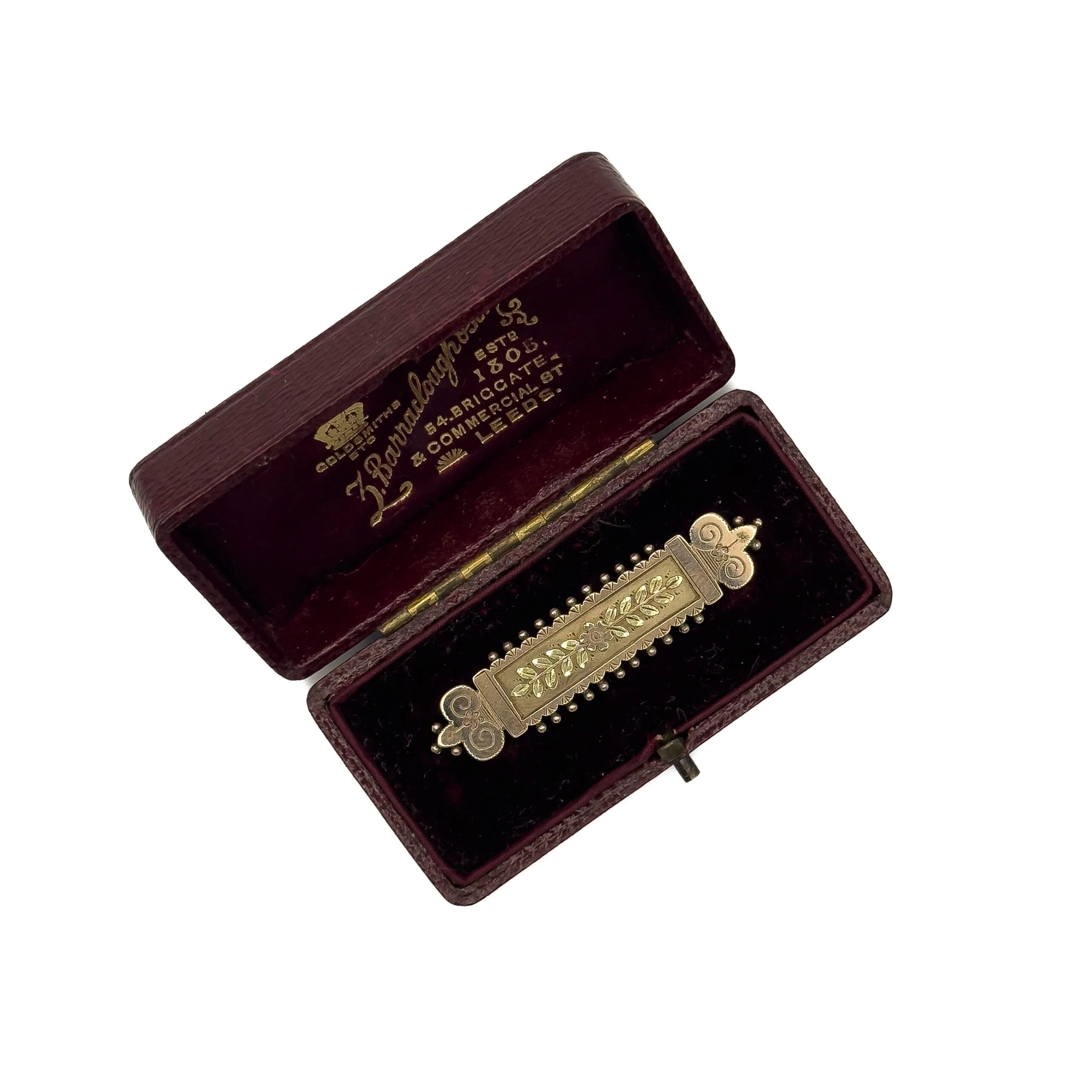 Antique 9ct Gold Brooch - 1890