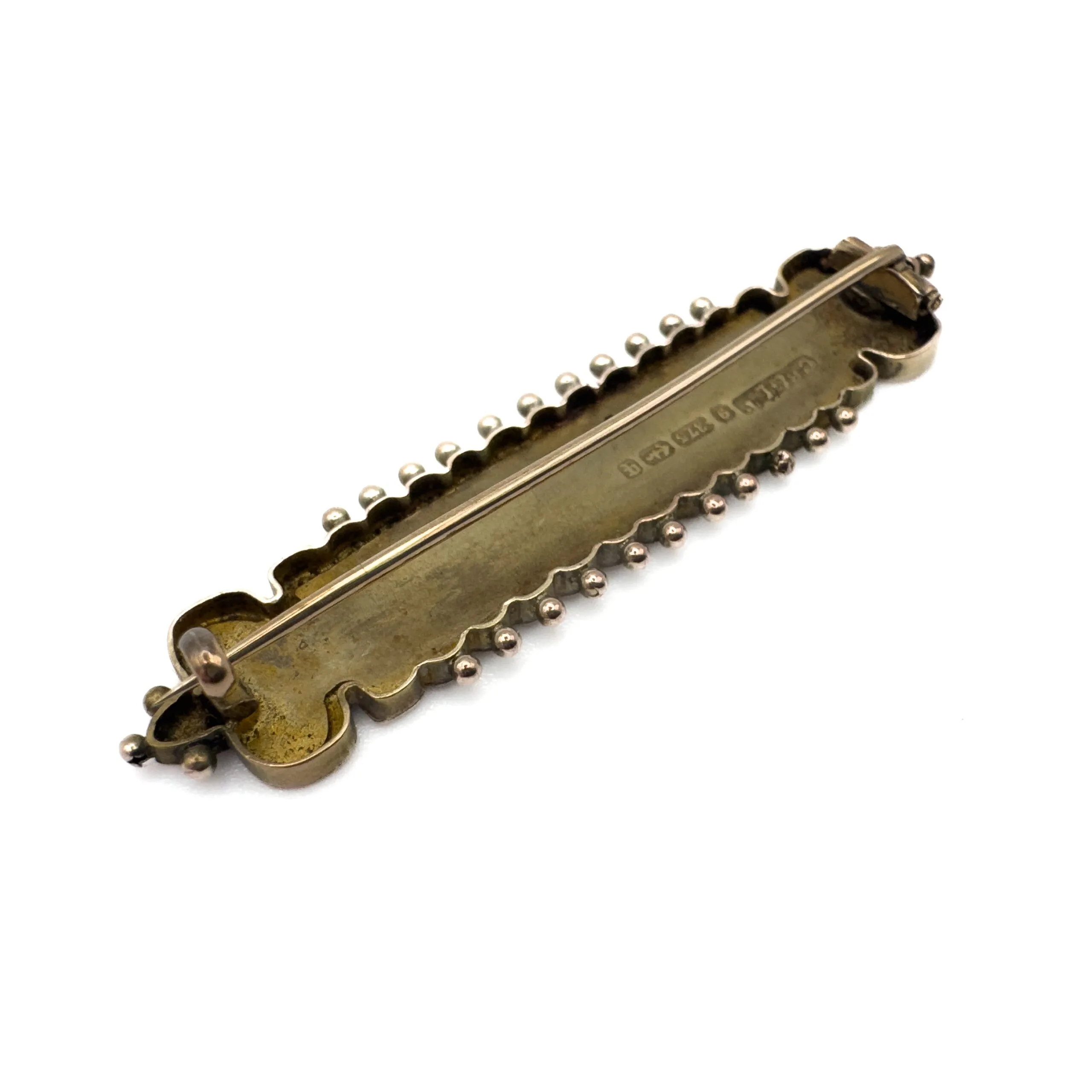 Antique 9ct Gold Brooch - 1890 - Image 7