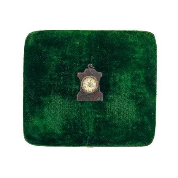 Serpentine Compass Charm