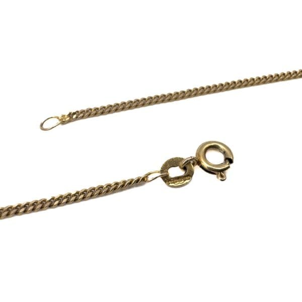 9ct Gold Curb Chain - Image 4