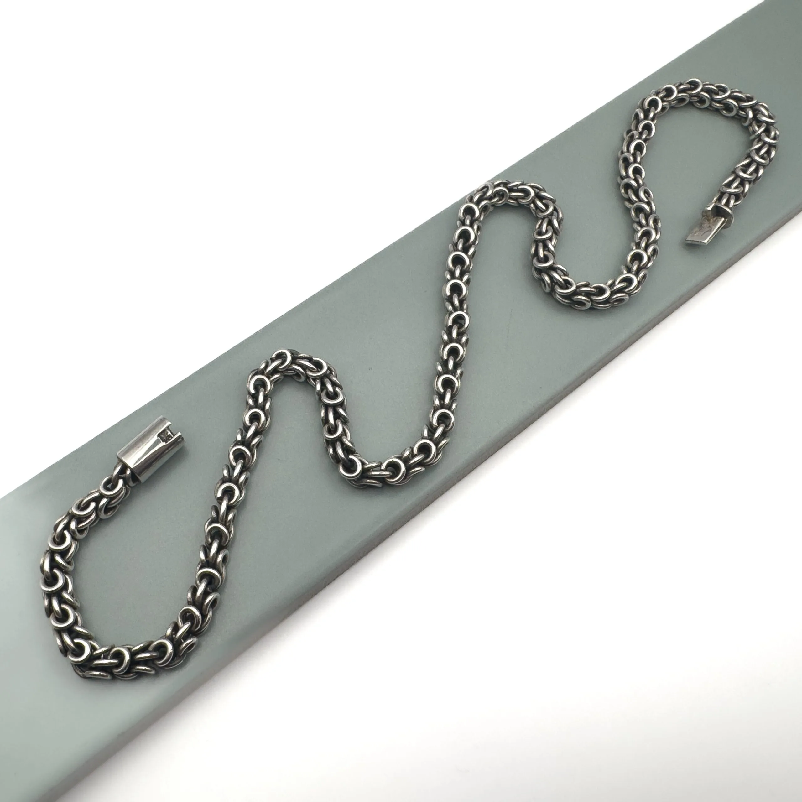 Chunky Vintage Silver Chain - Image 4