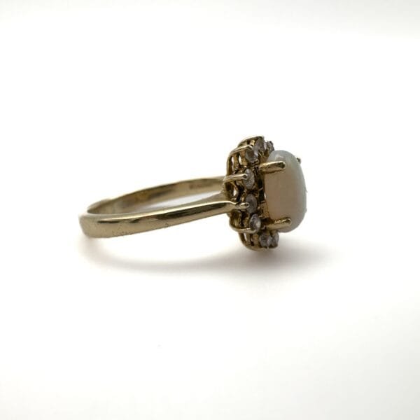 Vintage 9ct Opal Ring - Image 3