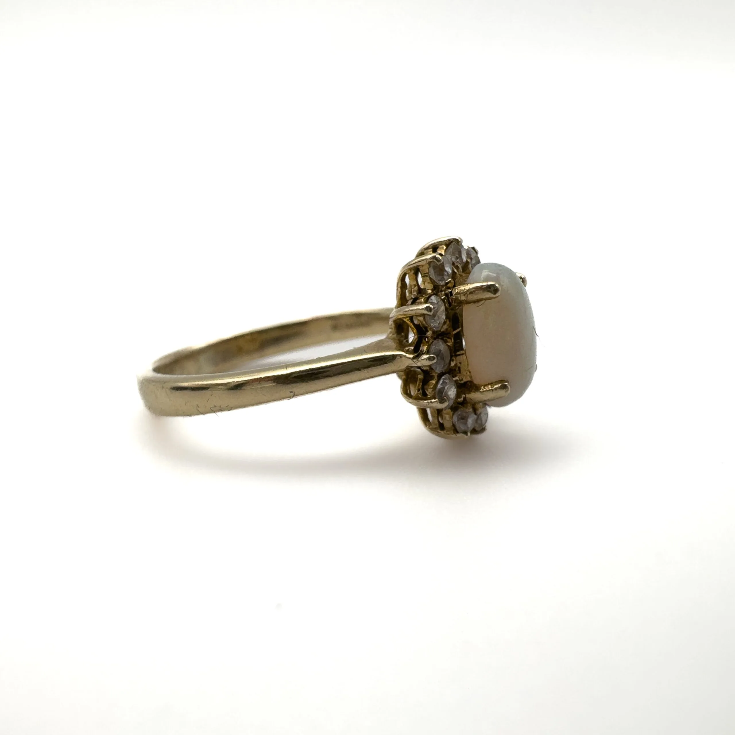 Vintage 9ct Gold Opal Ring - Image 3