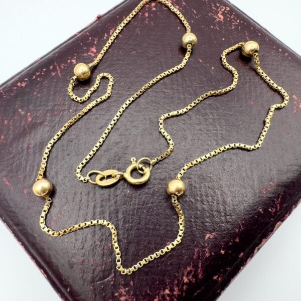 Vintage 9ct Gold Chain - Image 2