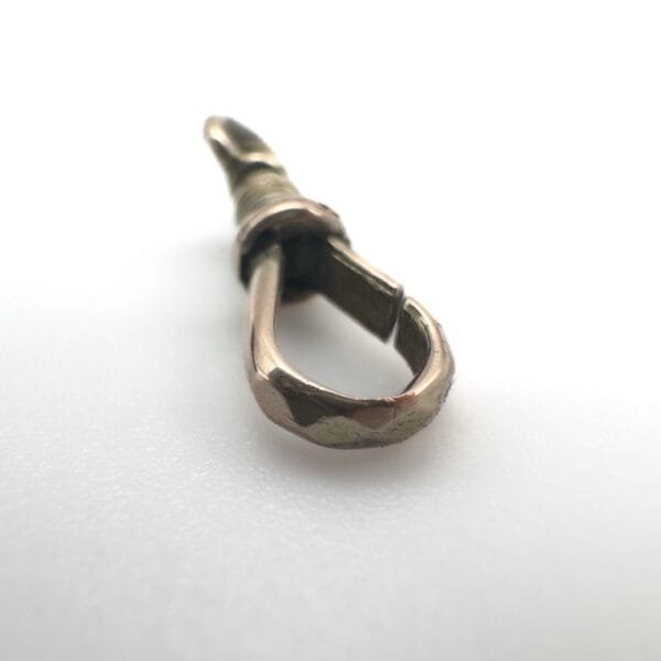 Antique 9ct Gold Dog Clip - Image 2