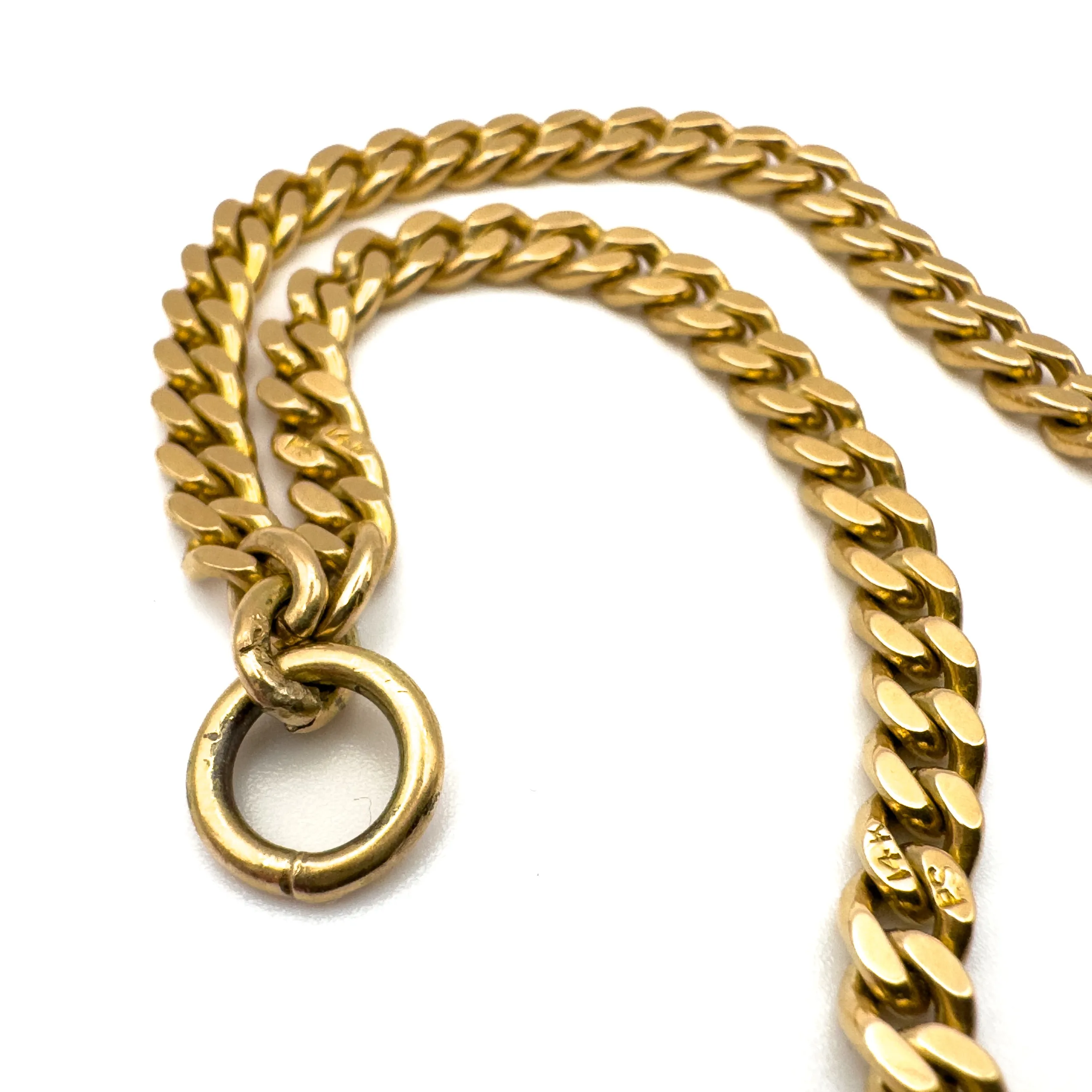 Antique 14ct Gold Bracelet - Image 8