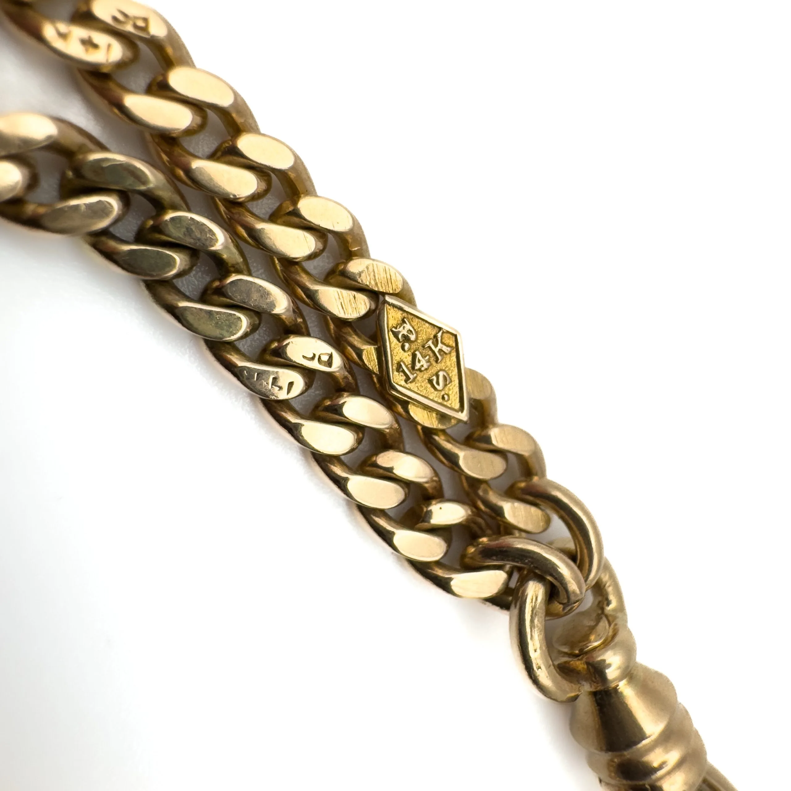 Antique 14ct Gold Bracelet - Image 6