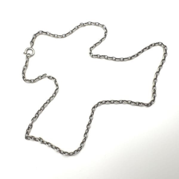 Vintage Silver Cable Chain - Image 3