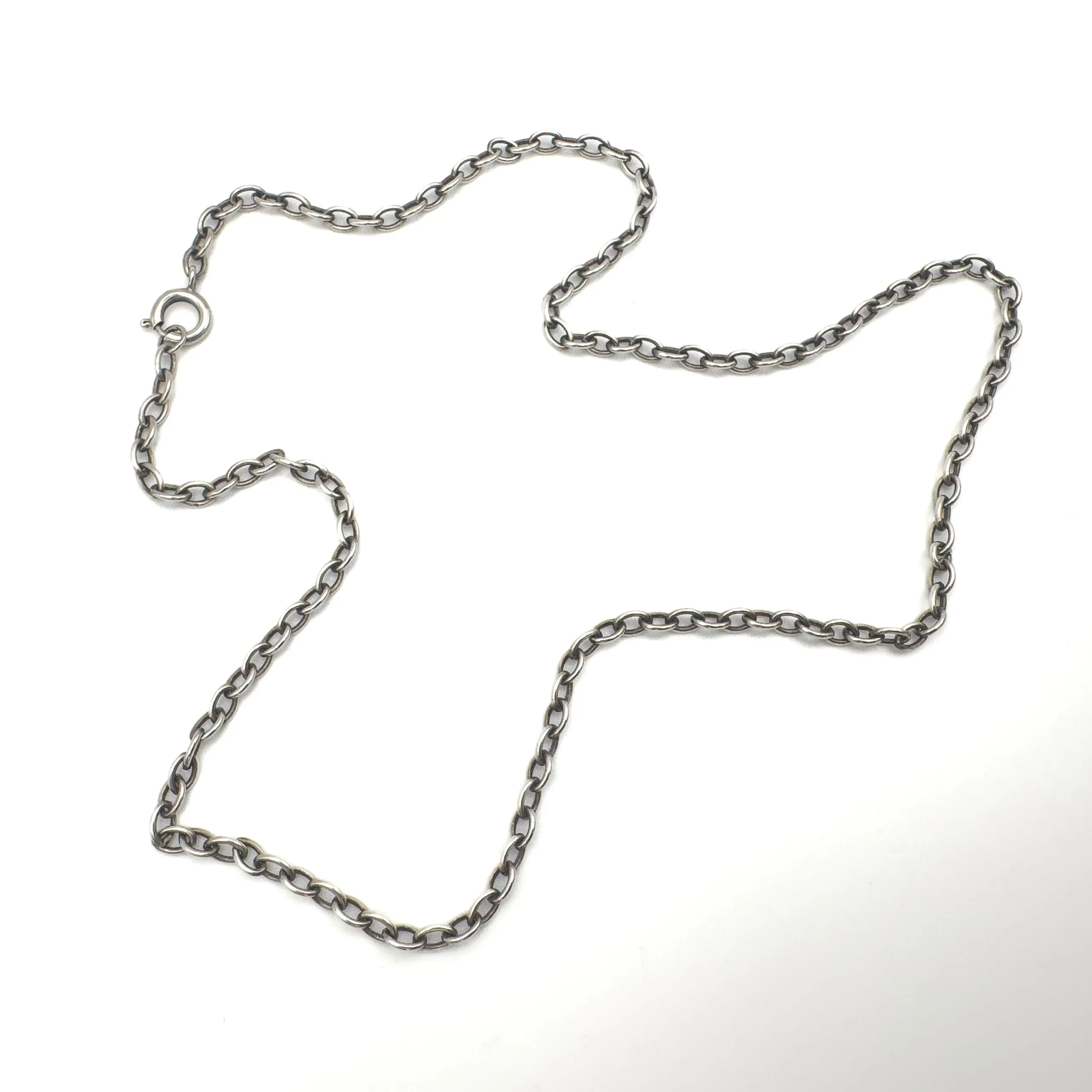 Vintage Silver Cable Chain - Image 3