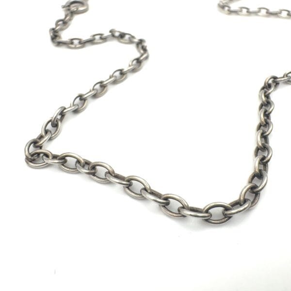 Vintage Silver Cable Chain - Image 5