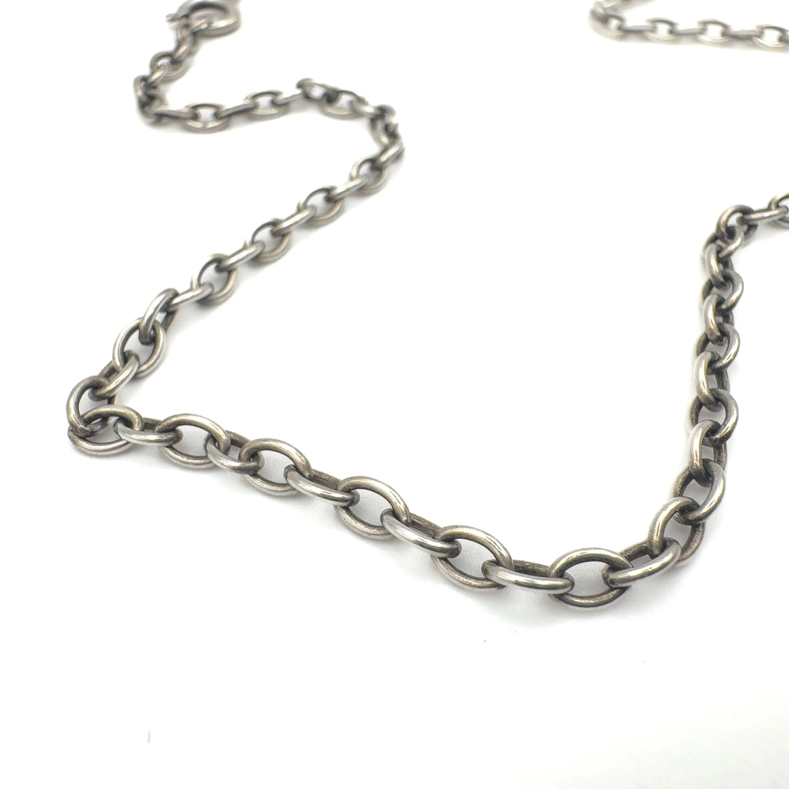 Vintage Silver Cable Chain - Image 5