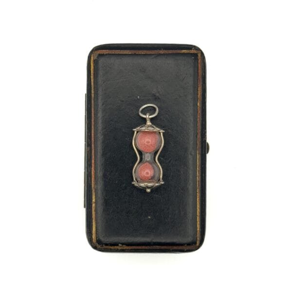 Vintage Silver Hourglass