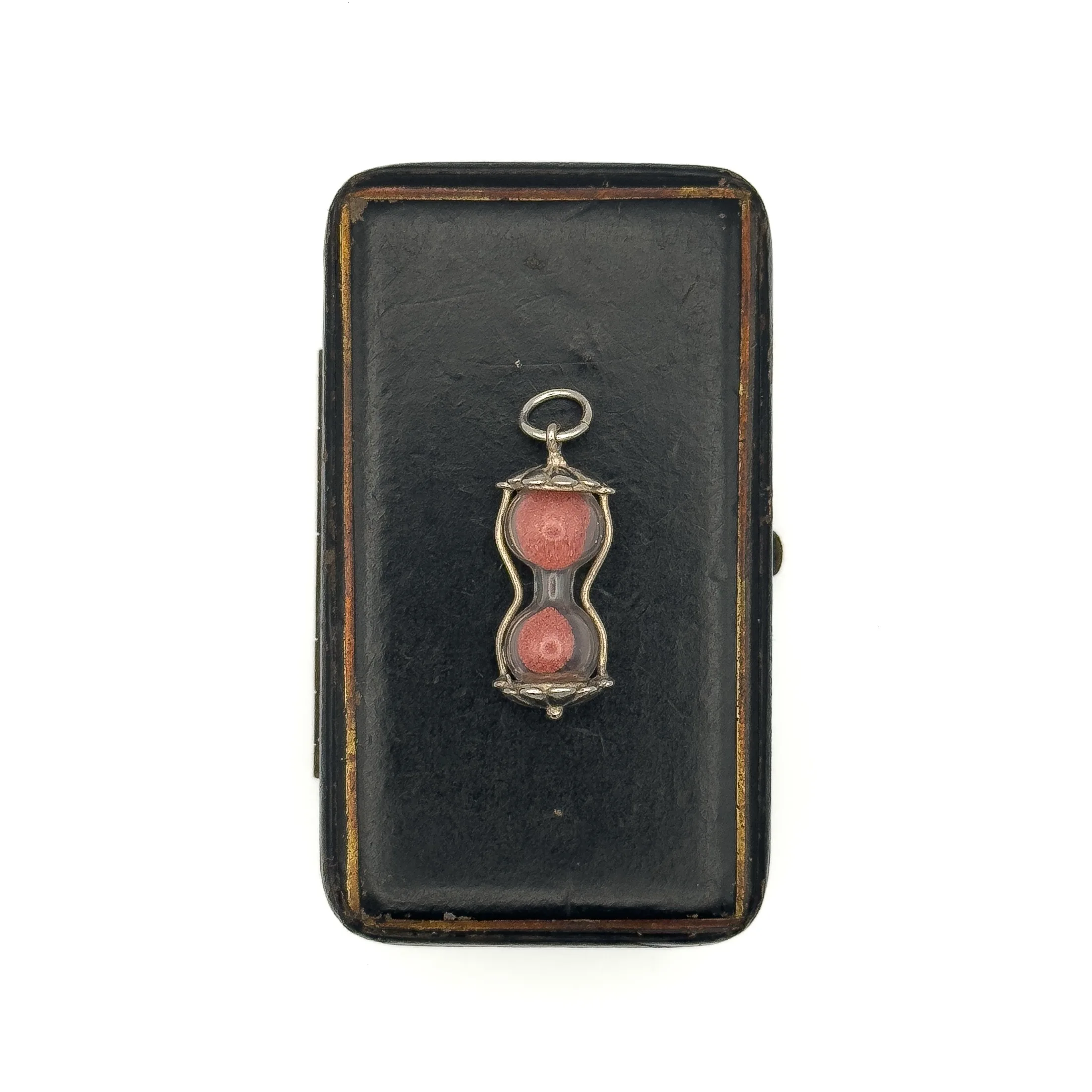 Vintage Silver Hourglass