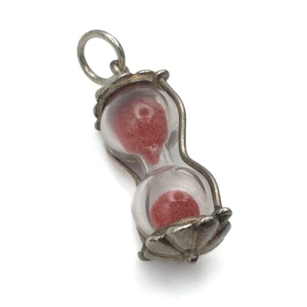 Vintage Silver Hourglass - Image 2