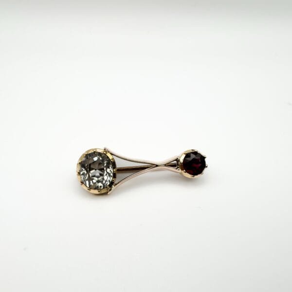 Antique Gold Halley’s Comet Brooch - Image 9