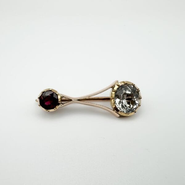 Antique Gold Halley’s Comet Brooch - Image 8