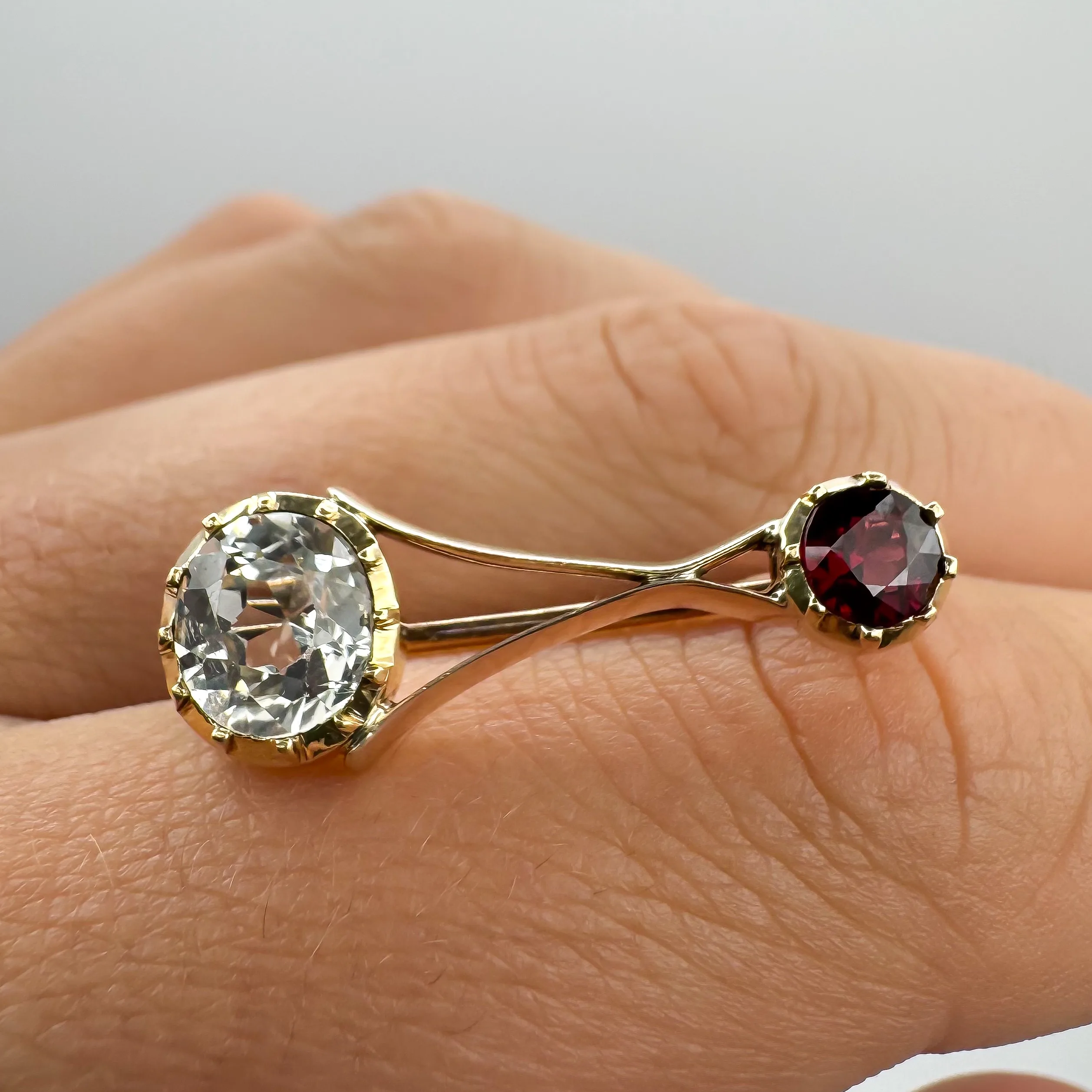 Antique Gold Halley’s Comet Brooch - Image 3