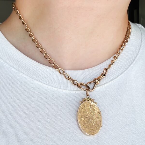 Victorian Rose Gold Albert - Image 12