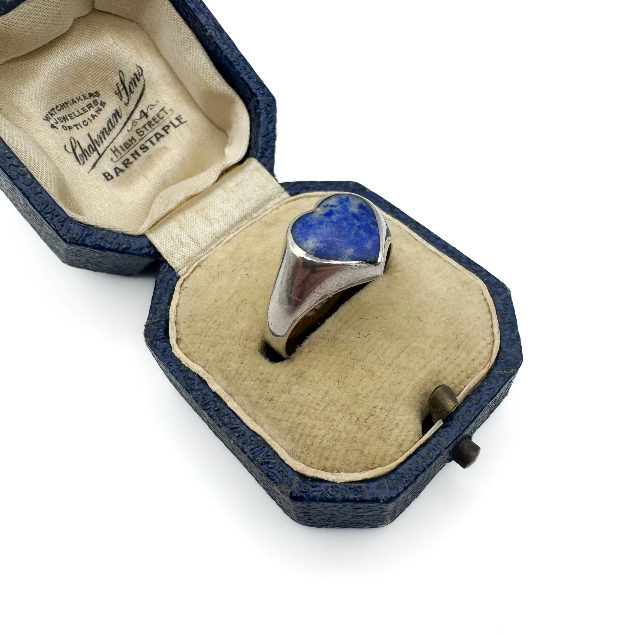 Silver Lapis Ring