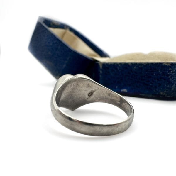 Silver Lapis Ring - Image 4