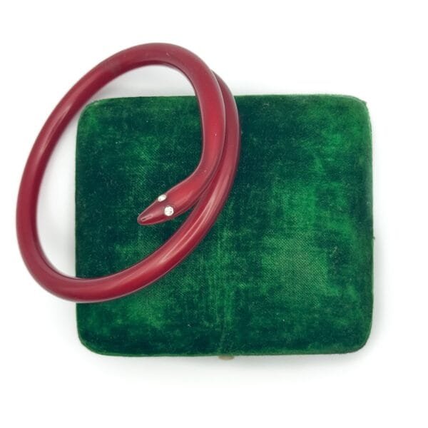 Early Plastic Snake Bangle - Image 3