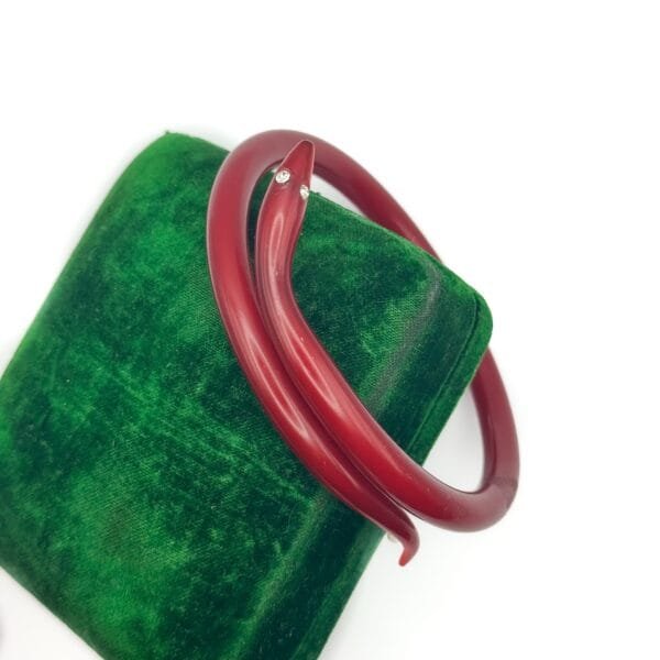 Early Plastic Snake Bangle - Image 2