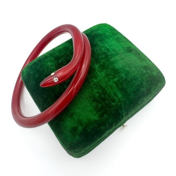 Early Plastic Snake Bangle - Image 4