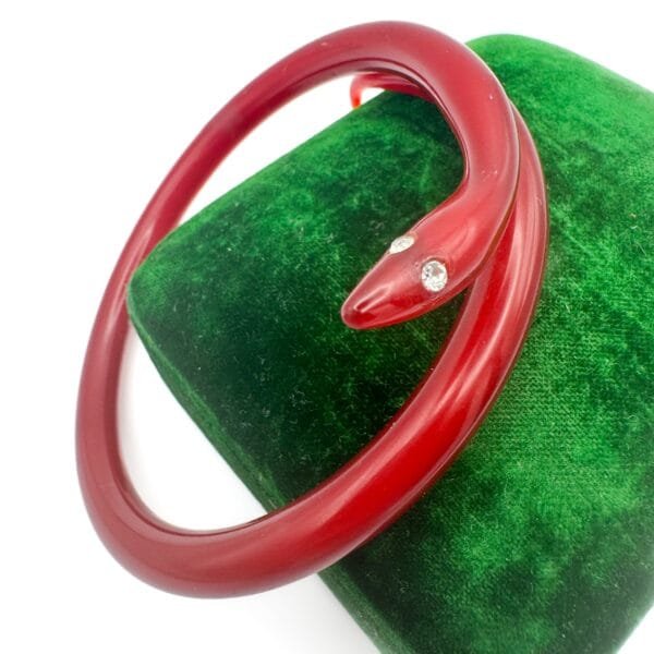 Early Plastic Snake Bangle