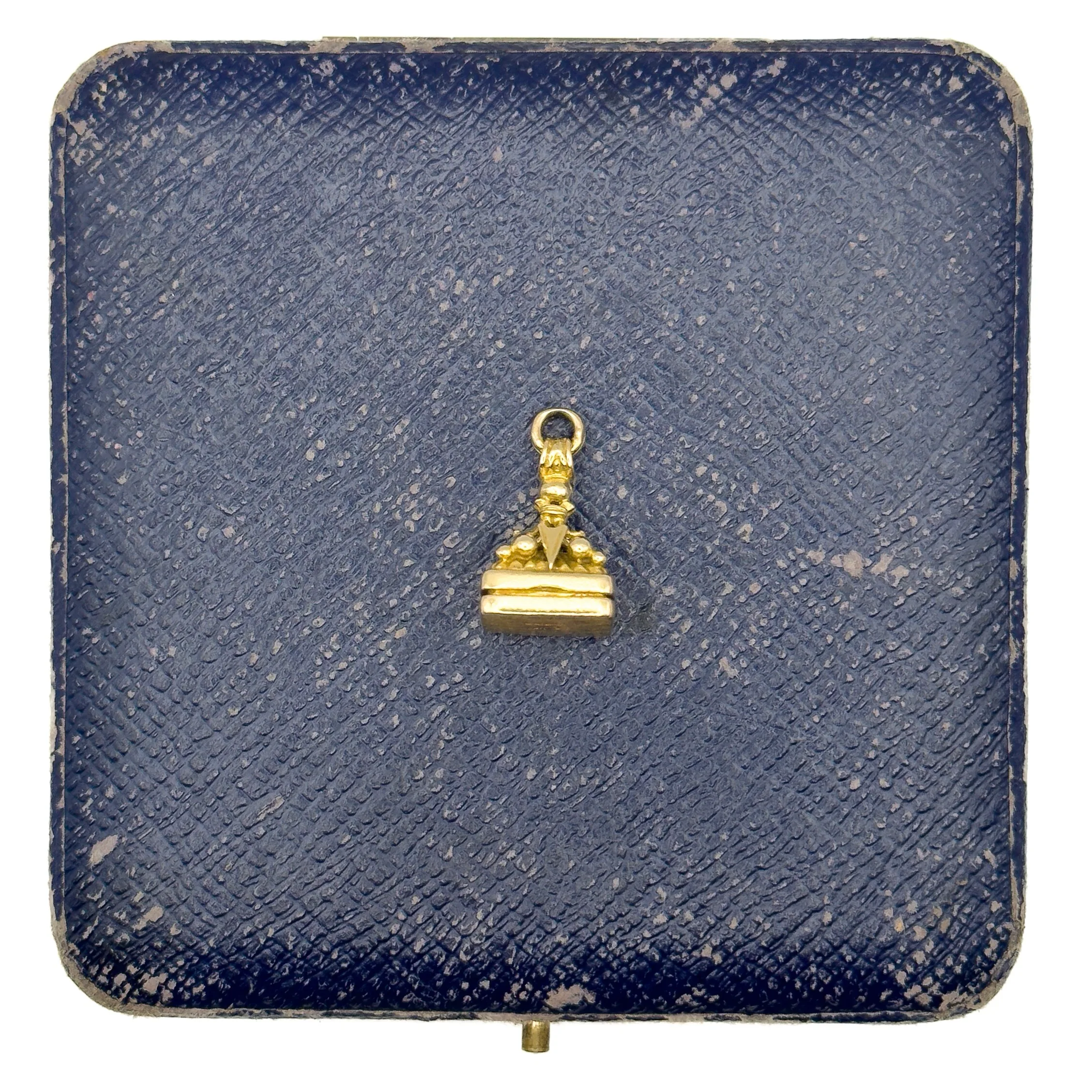 Georg Jensen 9ct Gold Fob Locket - Image 4