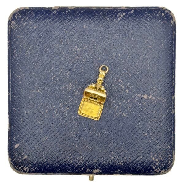 Georg Jensen 9ct Gold Fob Locket - Image 2