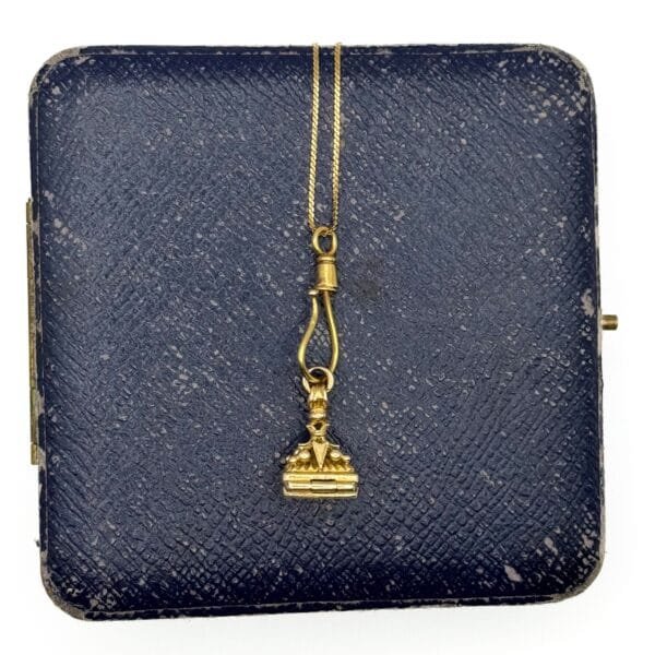 Georg Jensen 9ct Gold Fob Locket