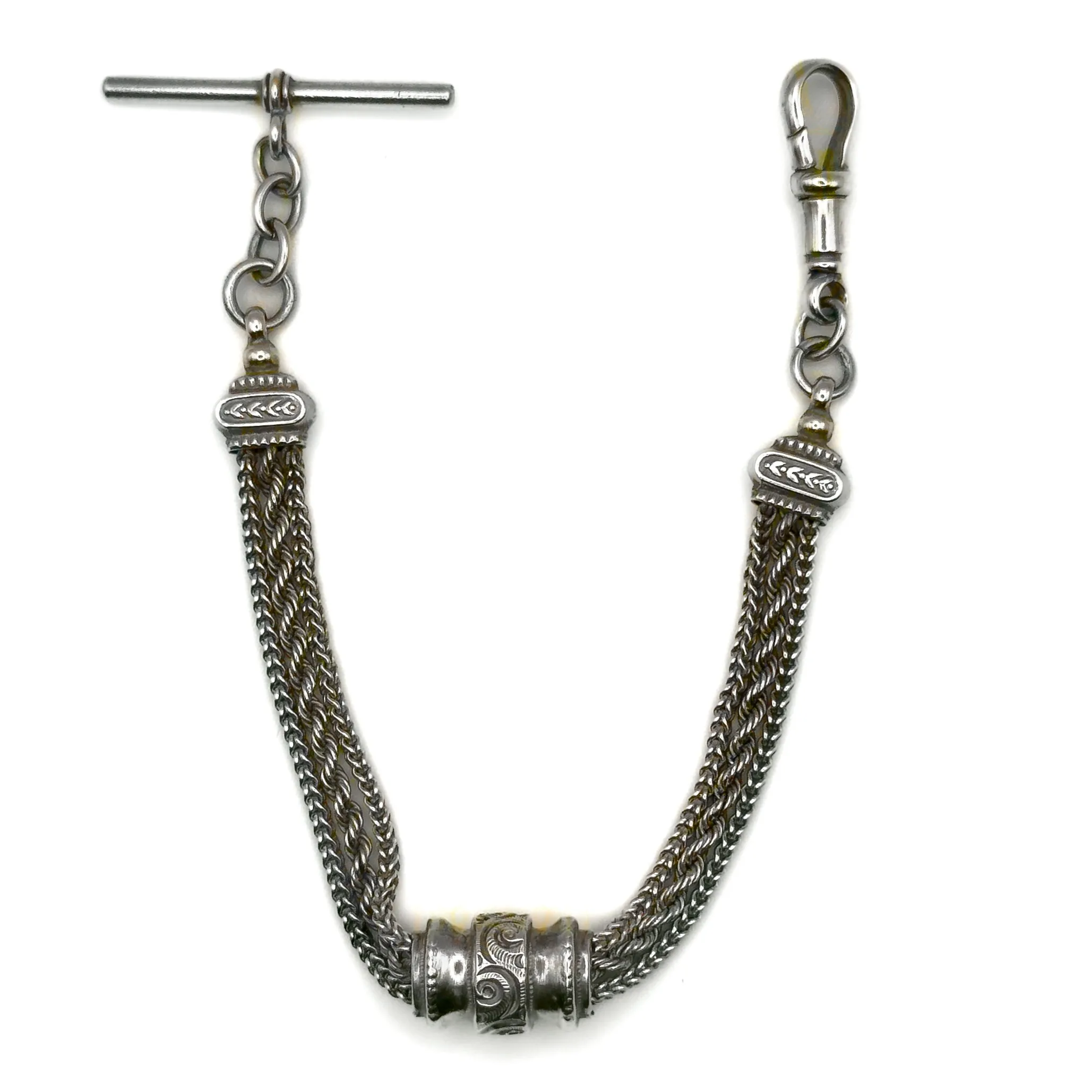 Victorian Silver Albertina Bracelet - Image 2