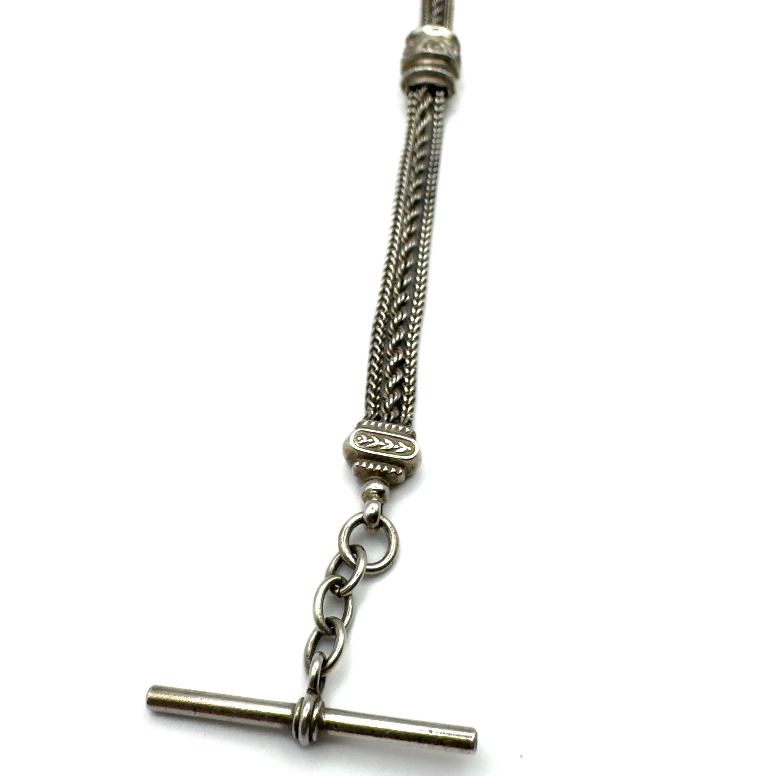 Victorian Silver Albertina Bracelet - Image 3