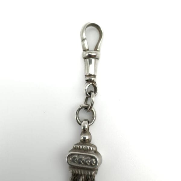 Victorian Silver Albertina Bracelet - Image 6