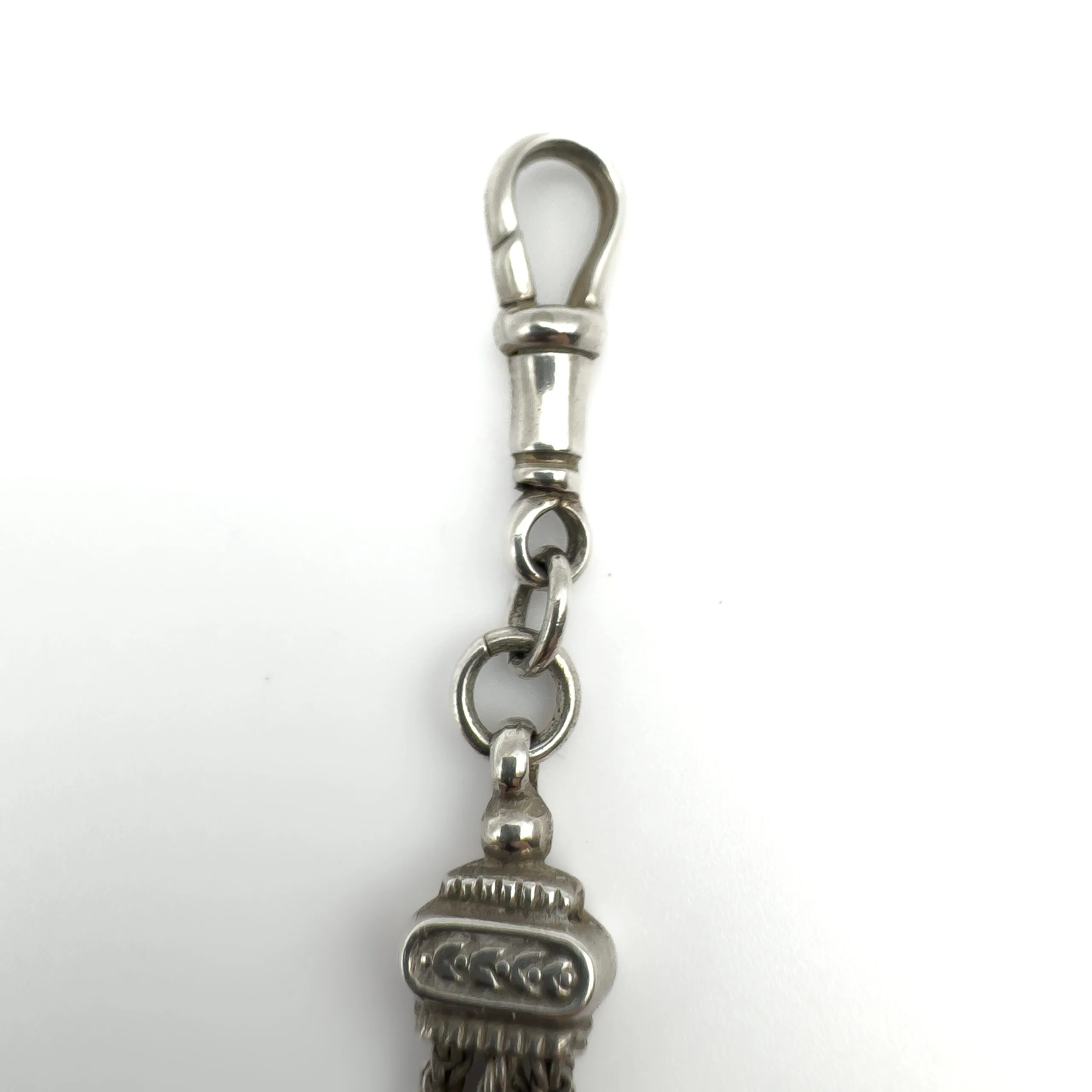 Victorian Silver Albertina Bracelet - Image 6