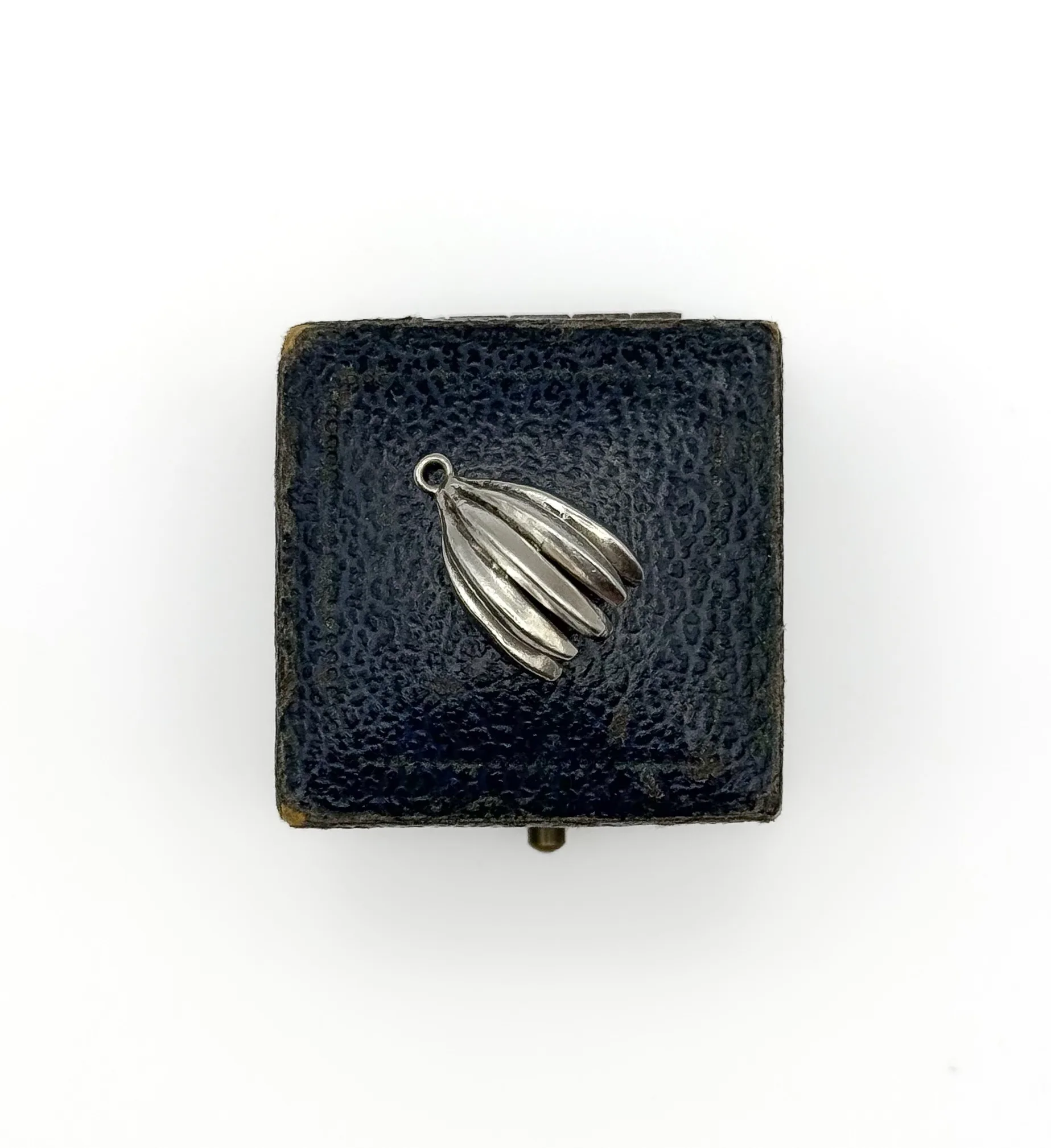 Vintage Silver Bananas Charm