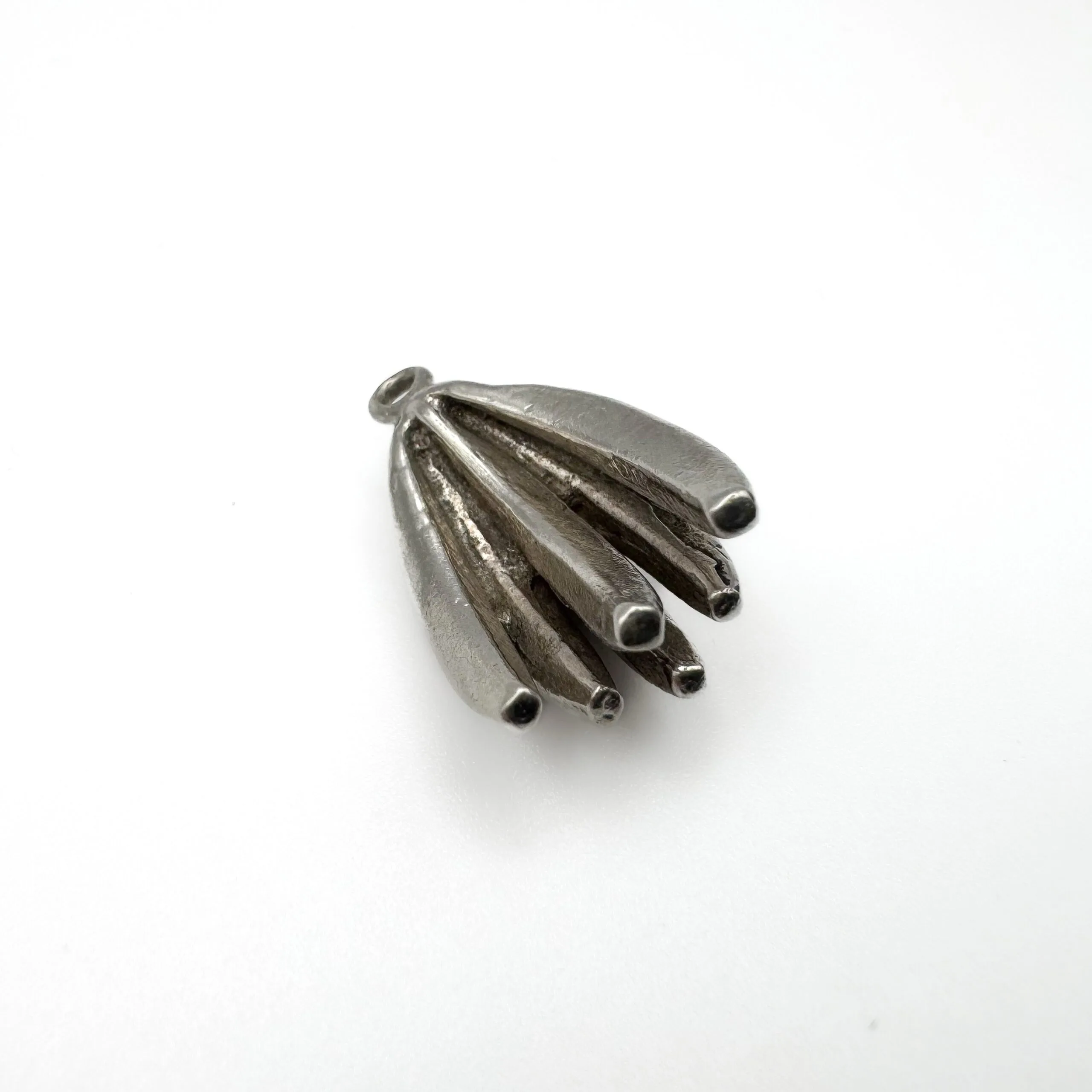 Vintage Silver Bananas Charm - Image 4