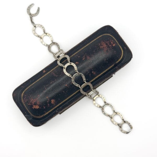 Silver Horseshoe Bracelet