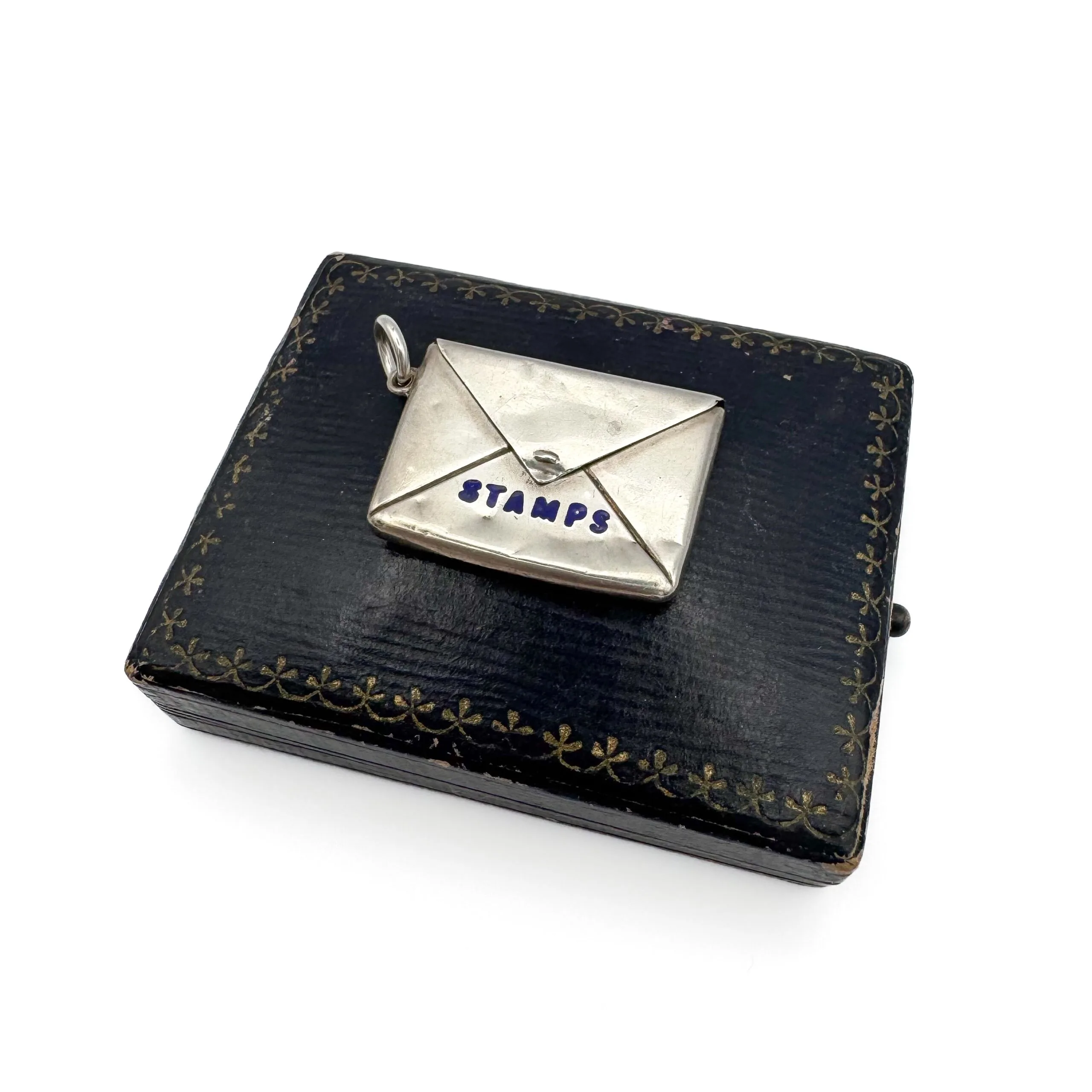 Early 20th Century Silver Stamp Case - Image 5